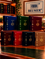 Albumes y Hojas BBB BEUMER para LOTERIA con cajetín.