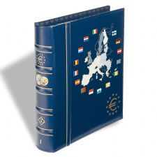 Album VISTA LEUCHTTURM Tomo 1 para 12 series de monedas de euro con cajetin